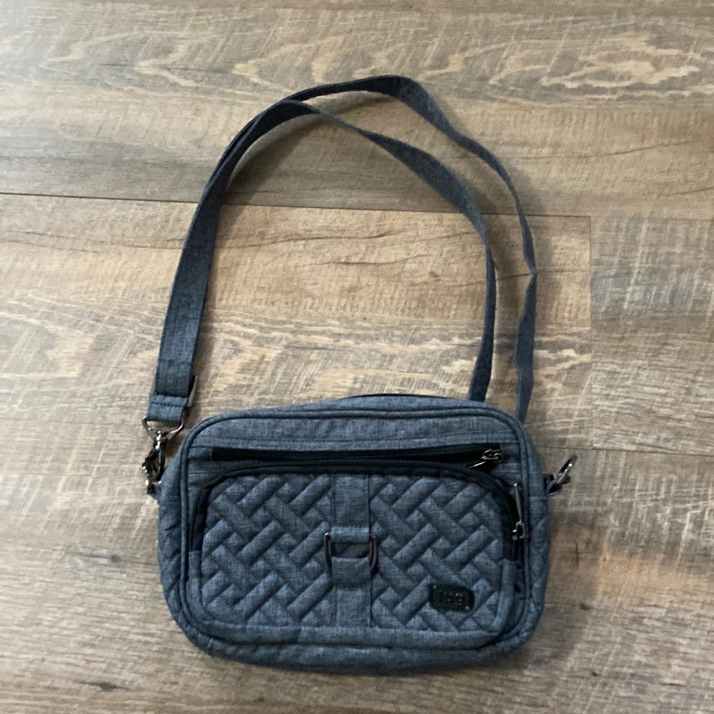 Lug- Carousel crossbody ~ heather grey